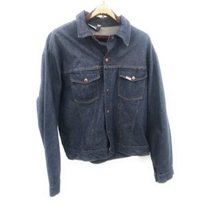 VINTAGE ROEBUCK’S SEARS INDIGO DENIM JEAN JACKET 4